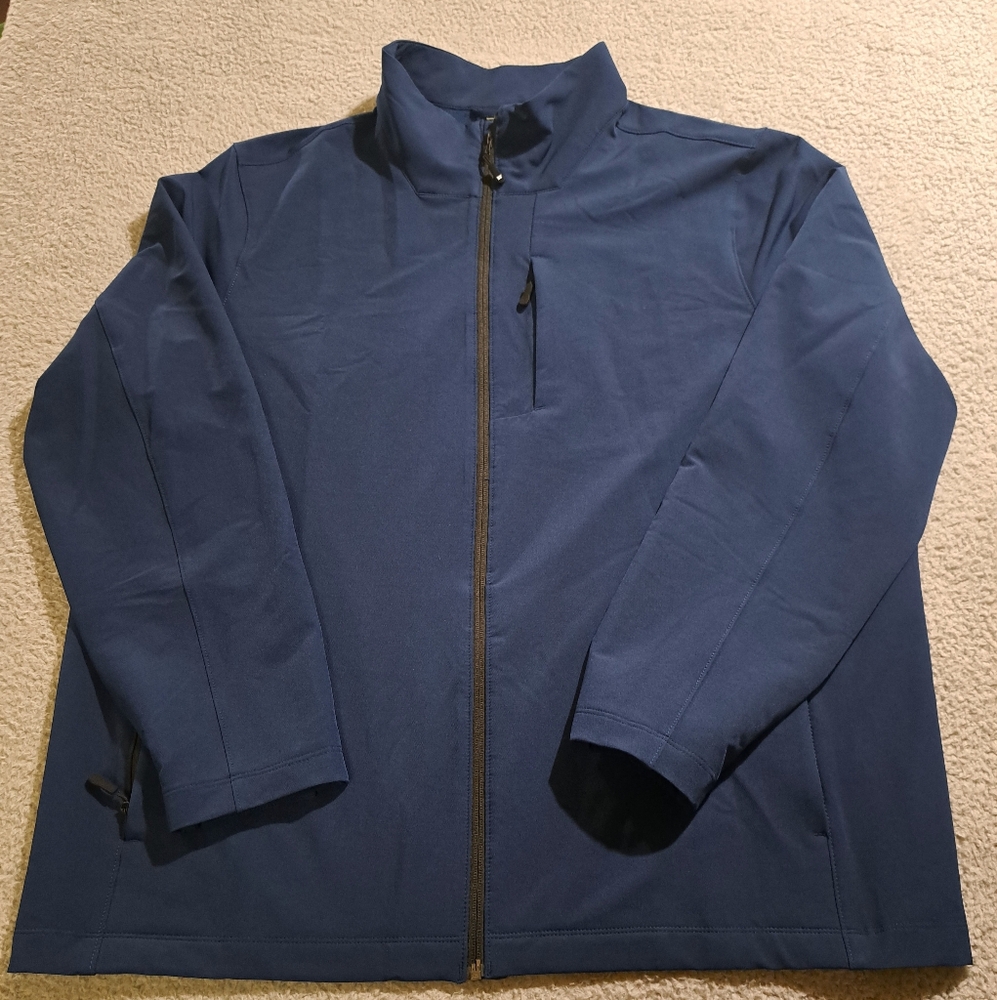 32 Degrees Men’s Blue Therma Pro Full Zip Long Sleeve Jacket / Size XXL